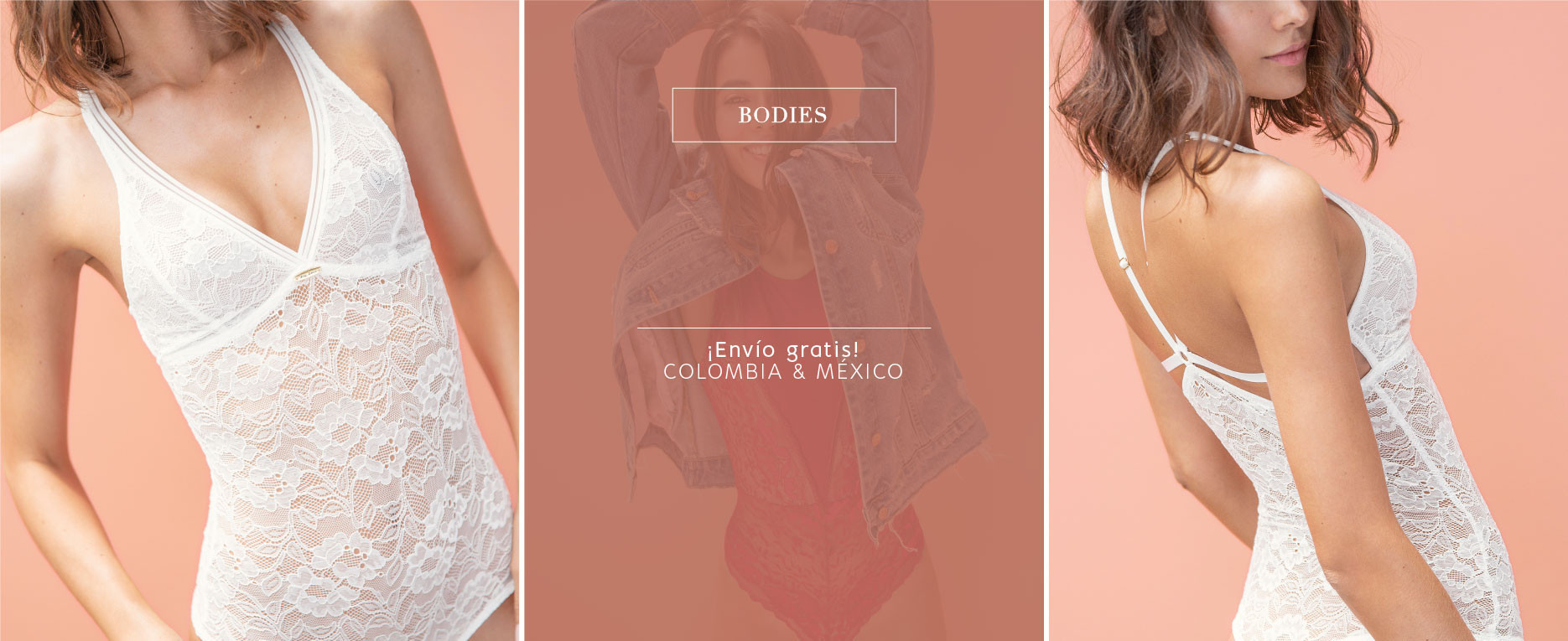 ¡Compra online! Bodies con envío a gratis toda Colombia